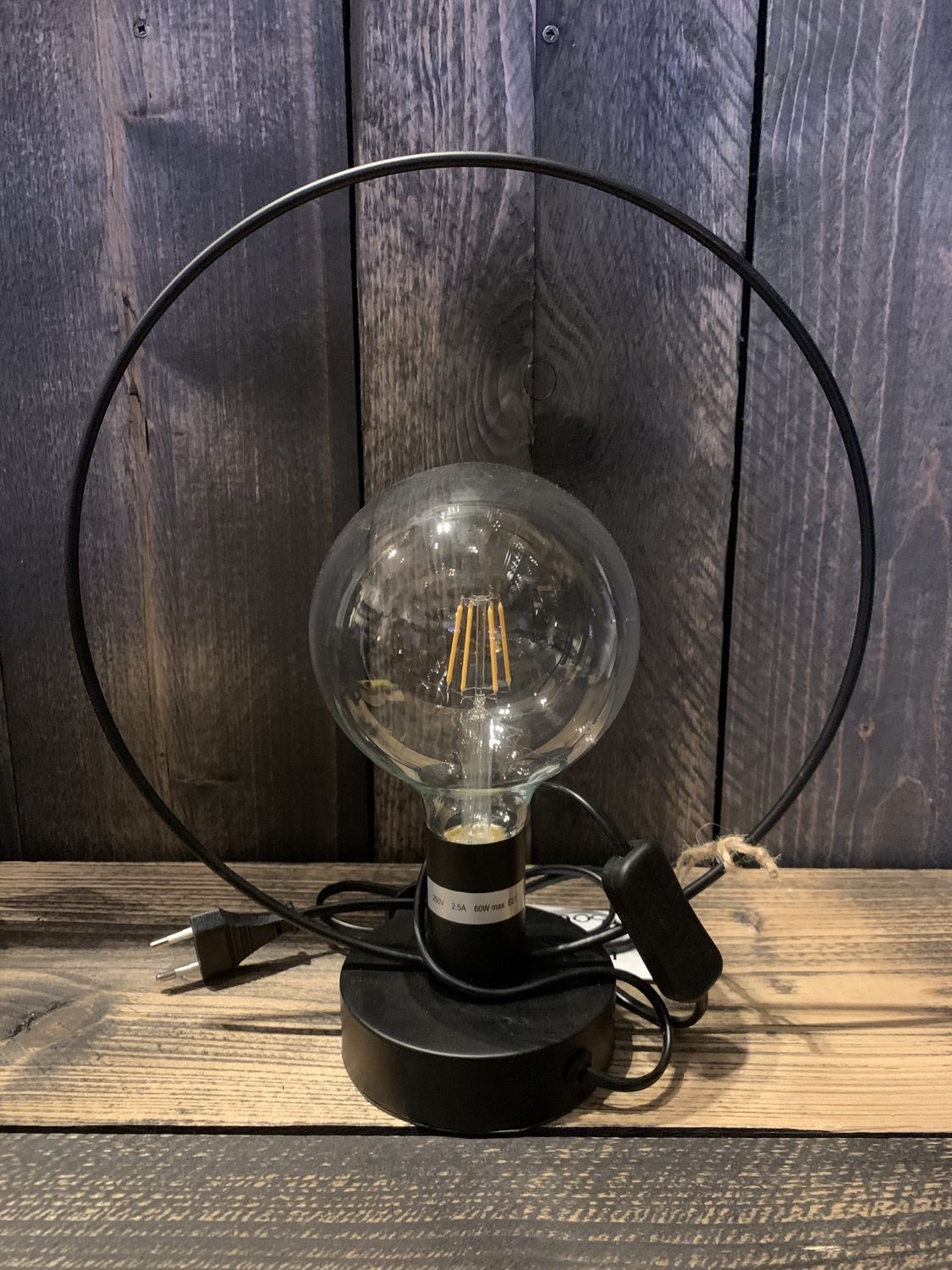 HV - Lamp cirkel + bol