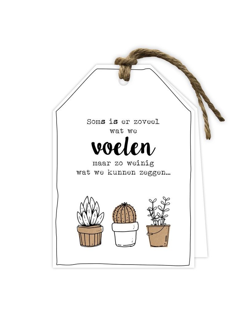 Wenskaart - Voelen
