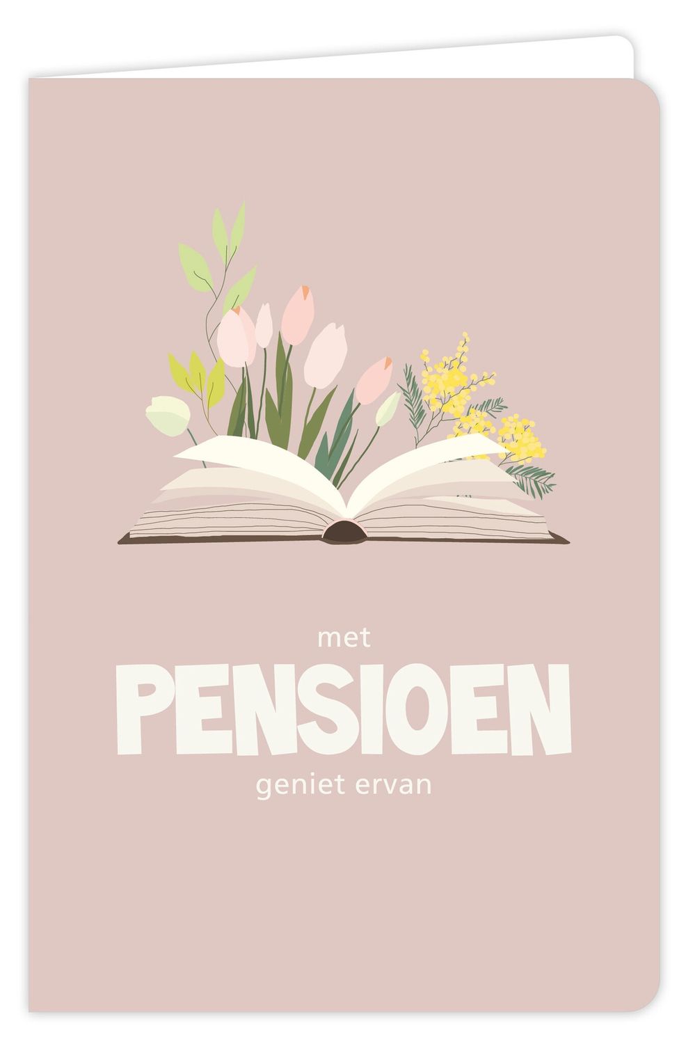 Wenskaart - Flow - Pensioen