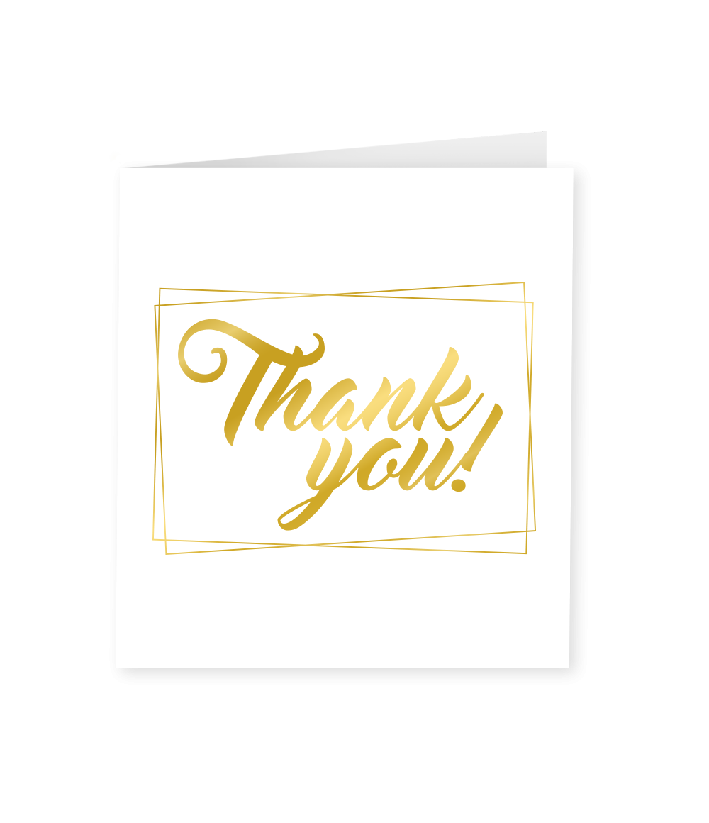 Wenskaart - Thank You!