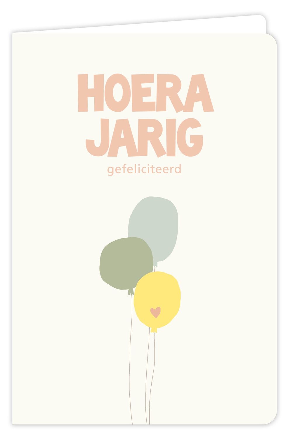 Wenskaart - Flow - Jarig