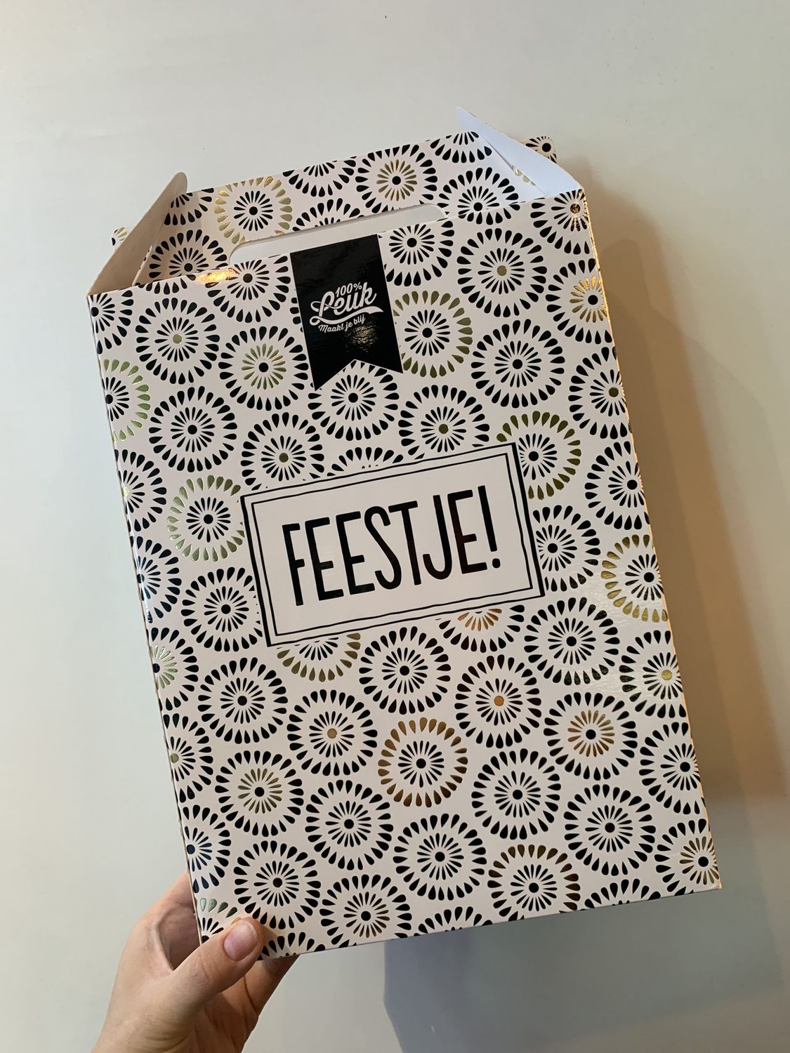 100% Leuk - Cadeaubox - Feestje
