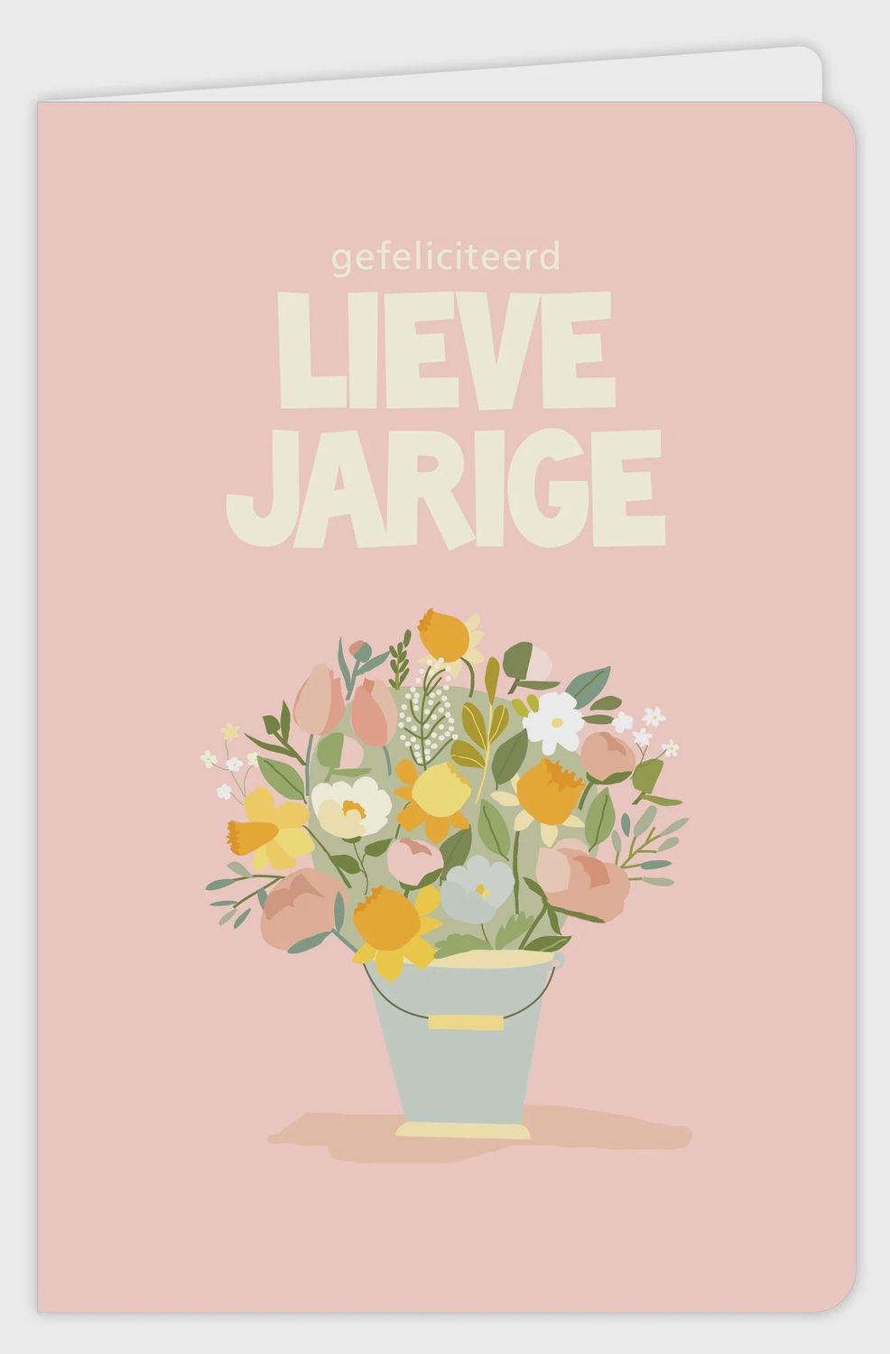 Wenskaart - Flow - Lieve Jarige