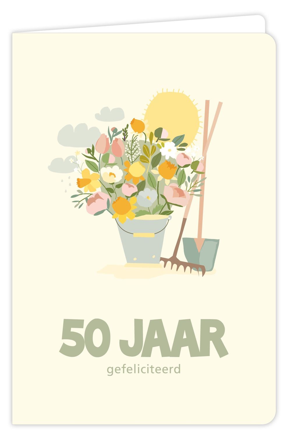 Wenskaart - Flow - 50 Jaar