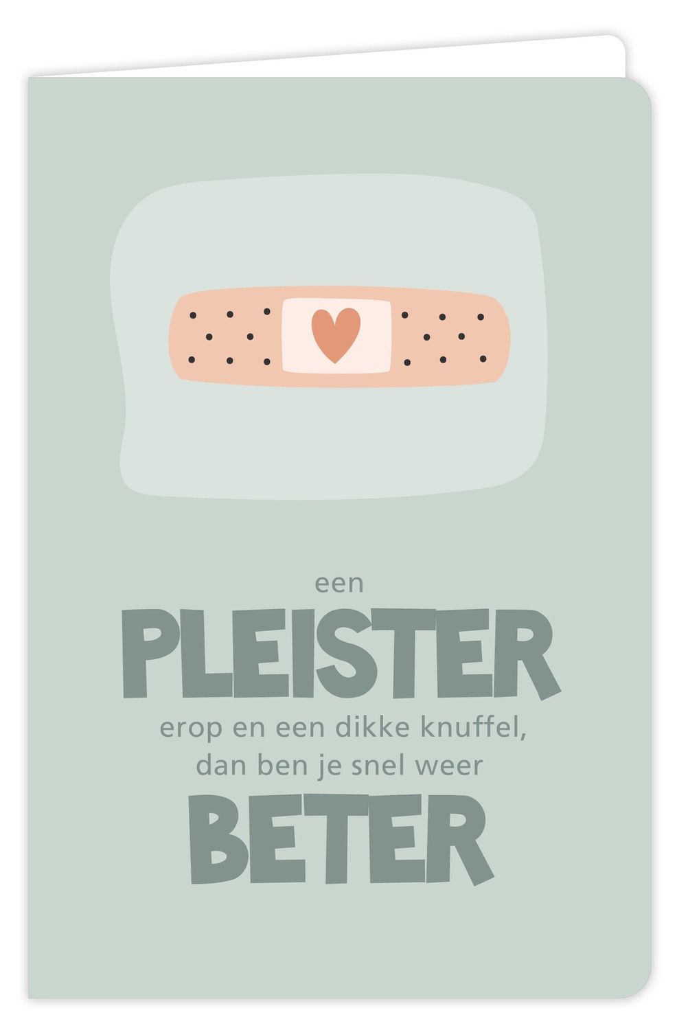 Wenskaart - Flow - Pleister