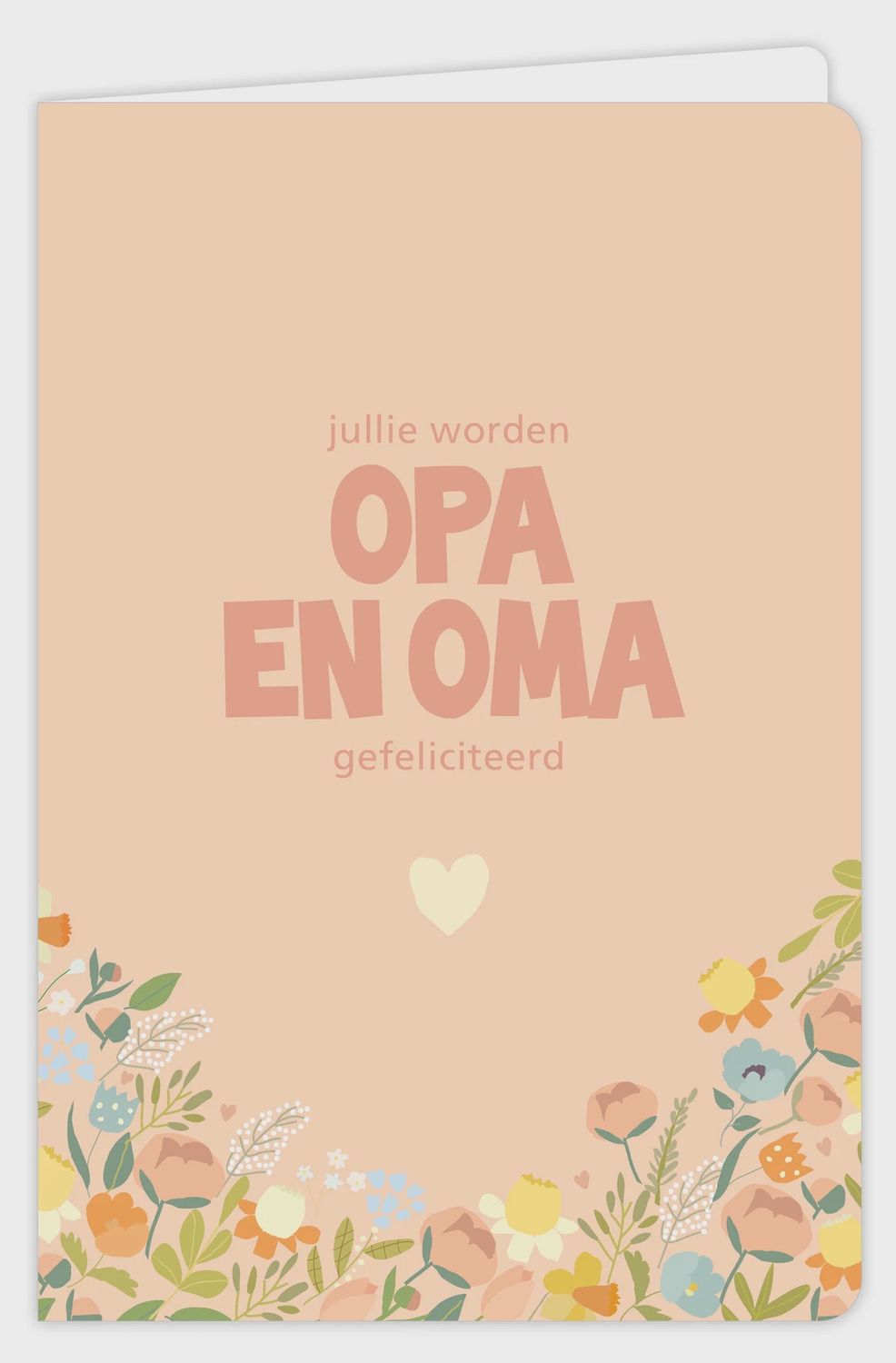 Wenskaart - Flow - Opa &amp; Oma