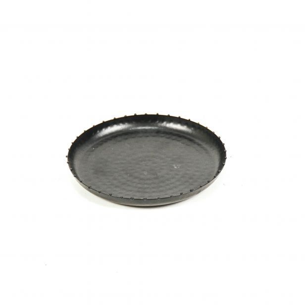 HV ROND DIENBLAD / PLATEAU-ZWART - 15X15