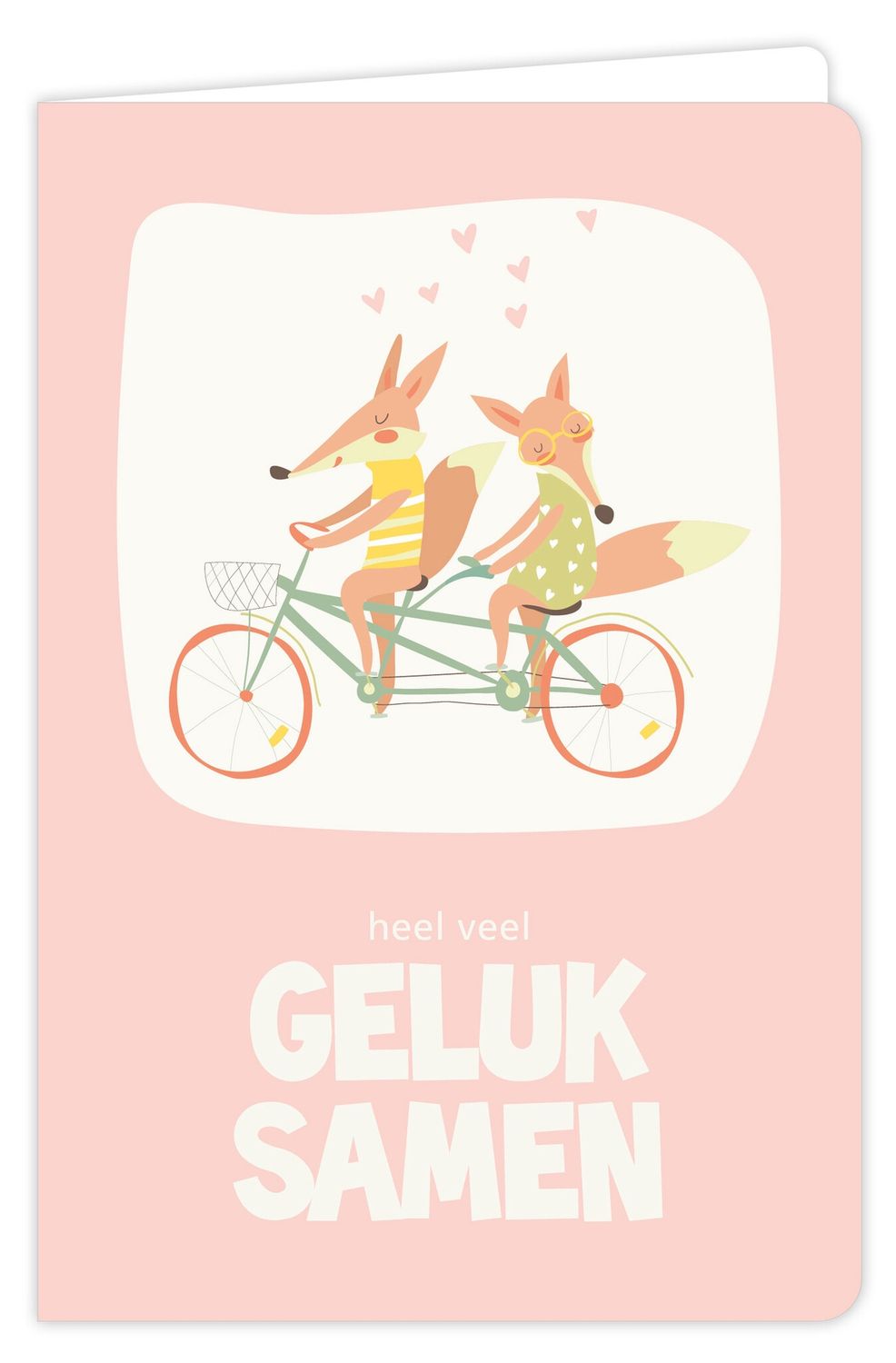 Wenskaart - Flow - Veel Geluk Samen