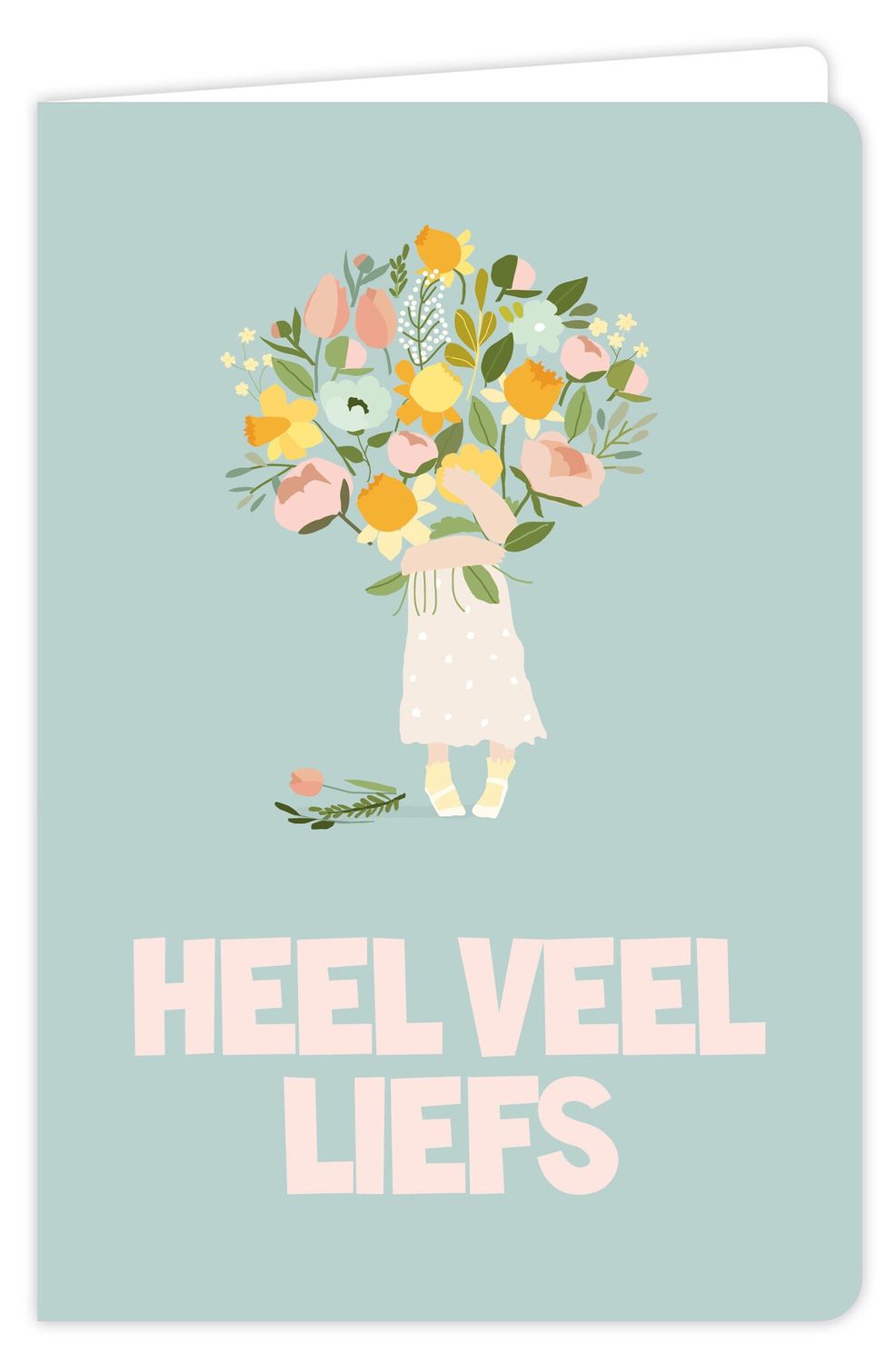 Wenskaart - Flow - Heel Veel Liefs