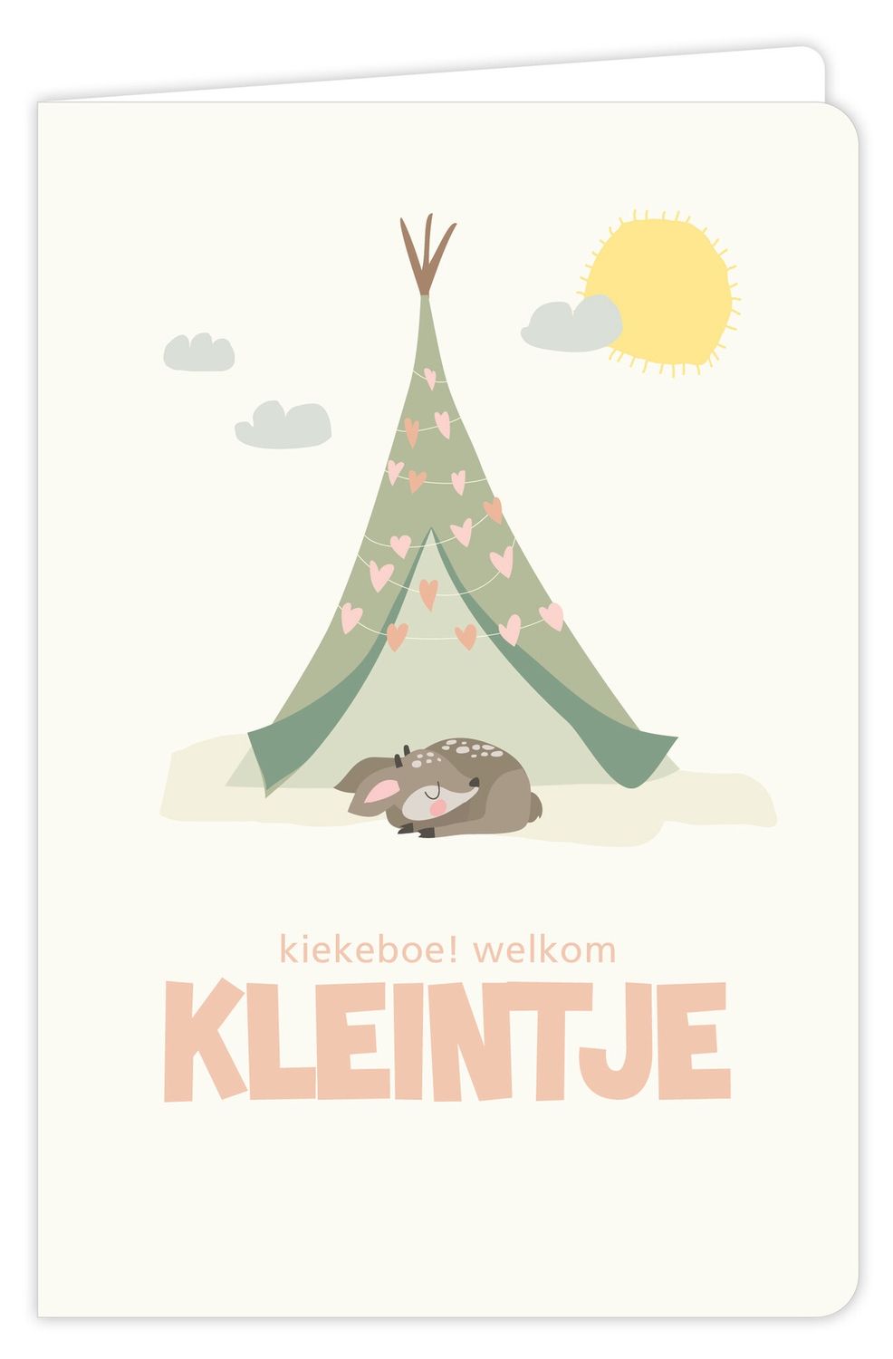 Wenskaart - Flow - Kleintje