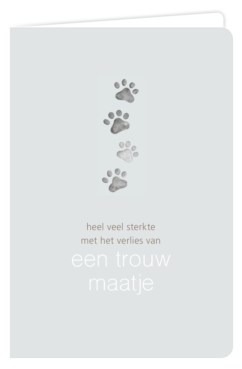 Wenskaart - Water - Trouw Maatje
