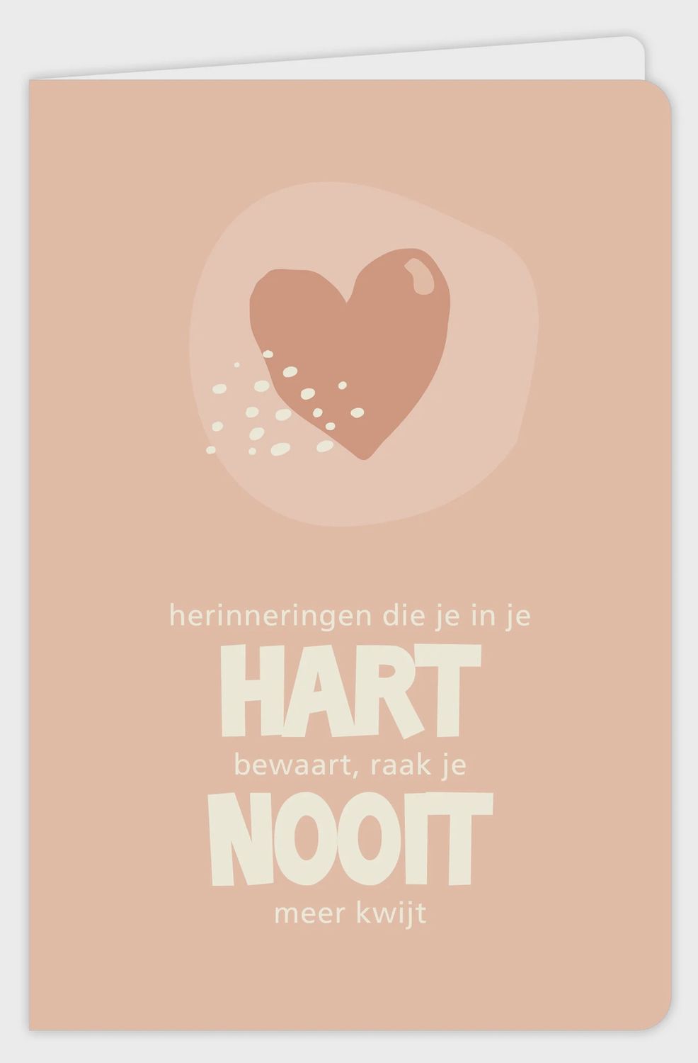 Wenskaart - Flow - Hart