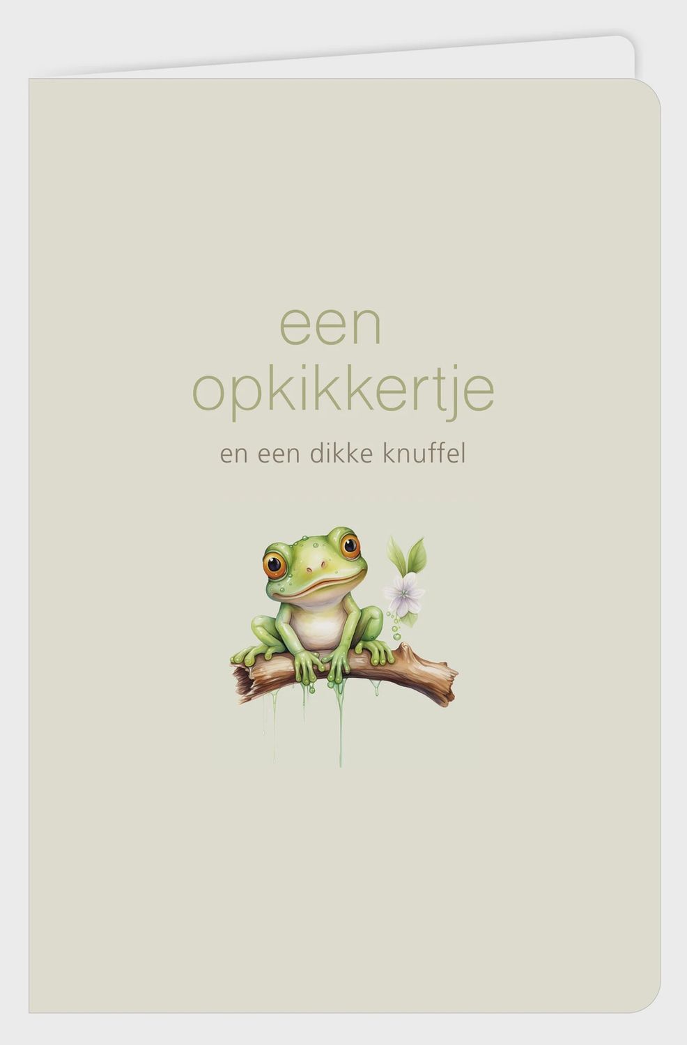Wenskaart - Water - Een Opkikkertje