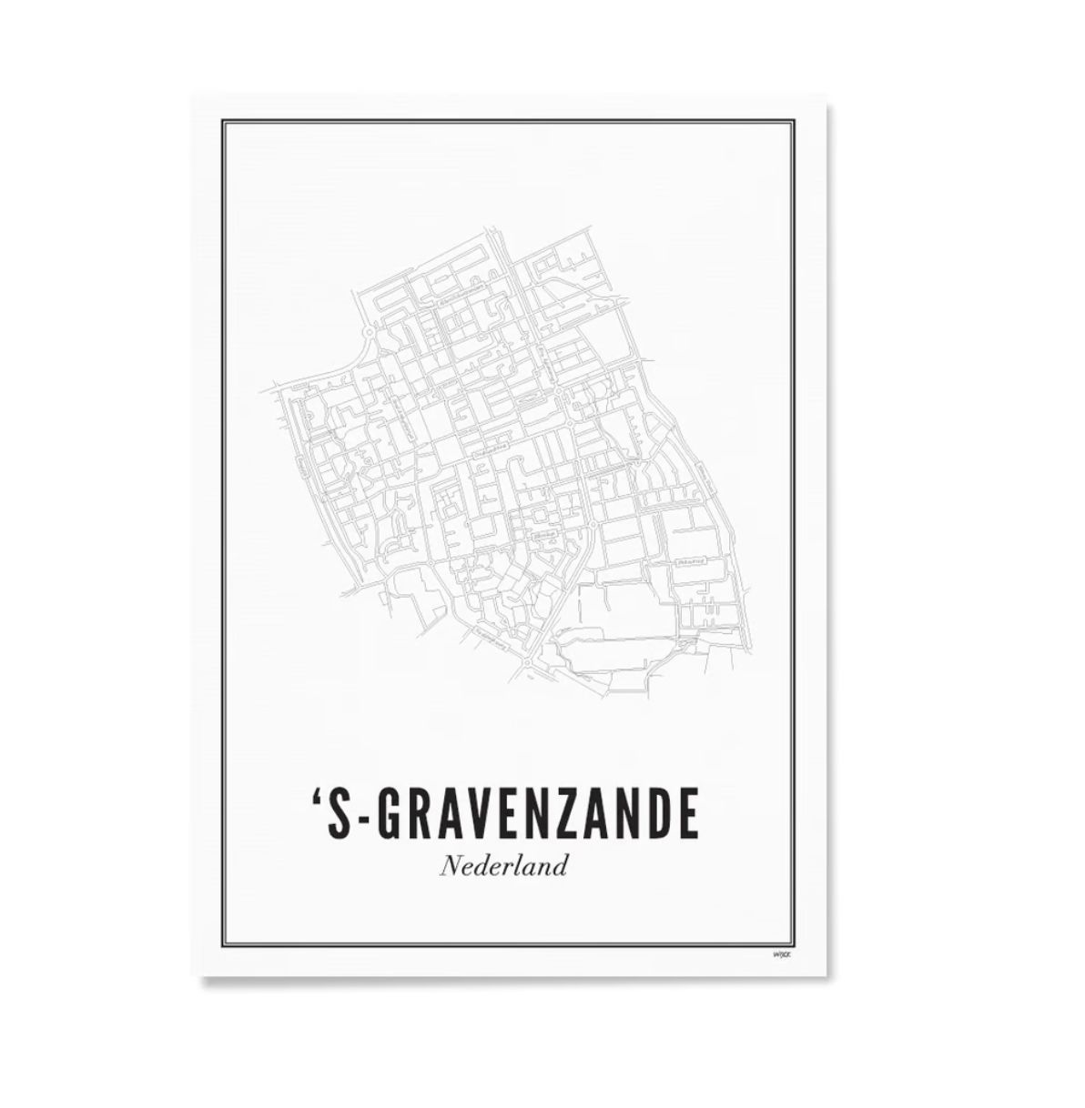 Wijck - 's-Gravenzande - 21 x 30 cm