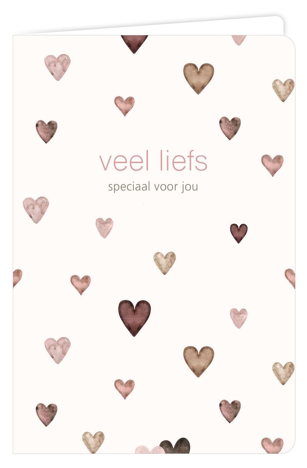 Wenskaart - Water - Veel Liefs