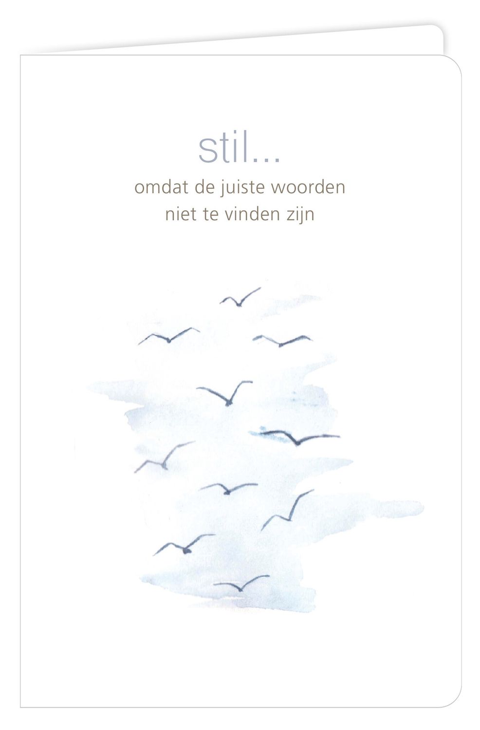 Wenskaart - Water - Stil