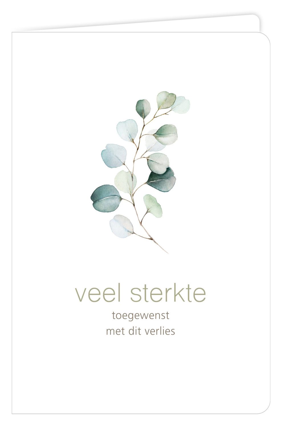 Wenskaart - Water - Veel Sterkte