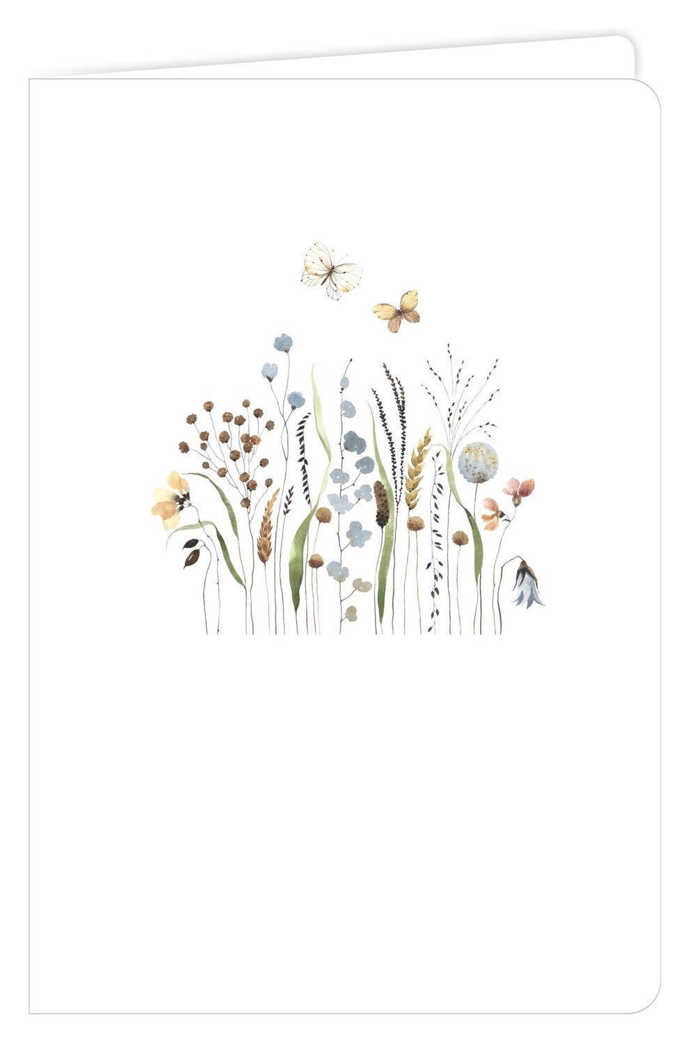 Wenskaart - Water - Bloemen
