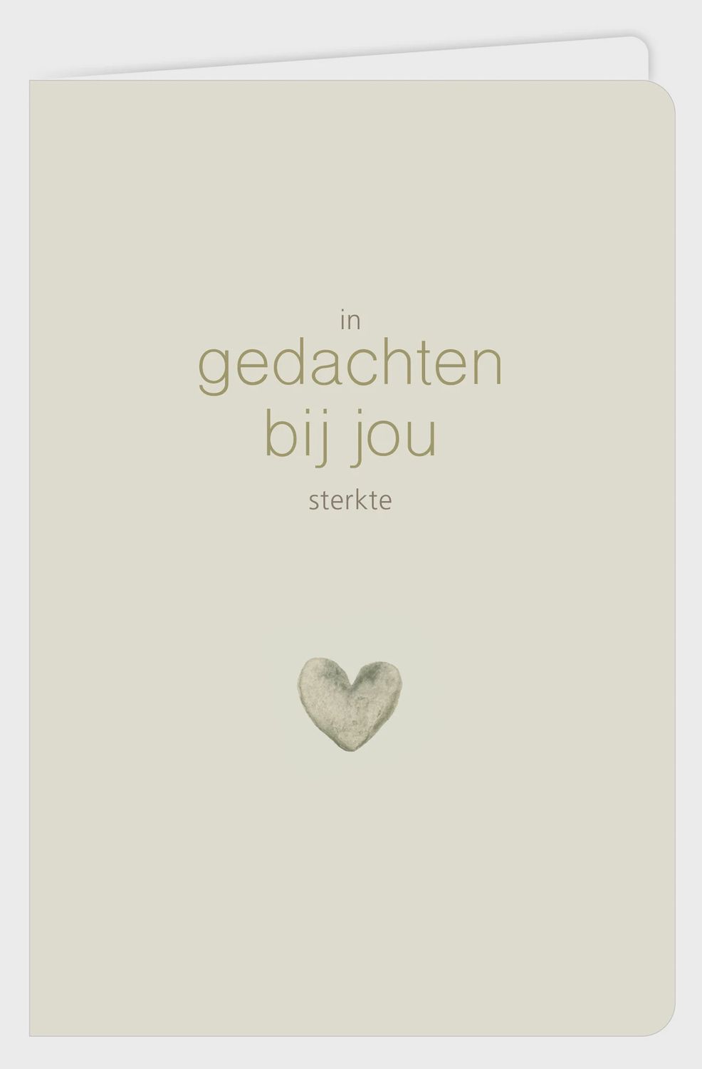Wenskaart - Water - In Gedachten Bij Jou