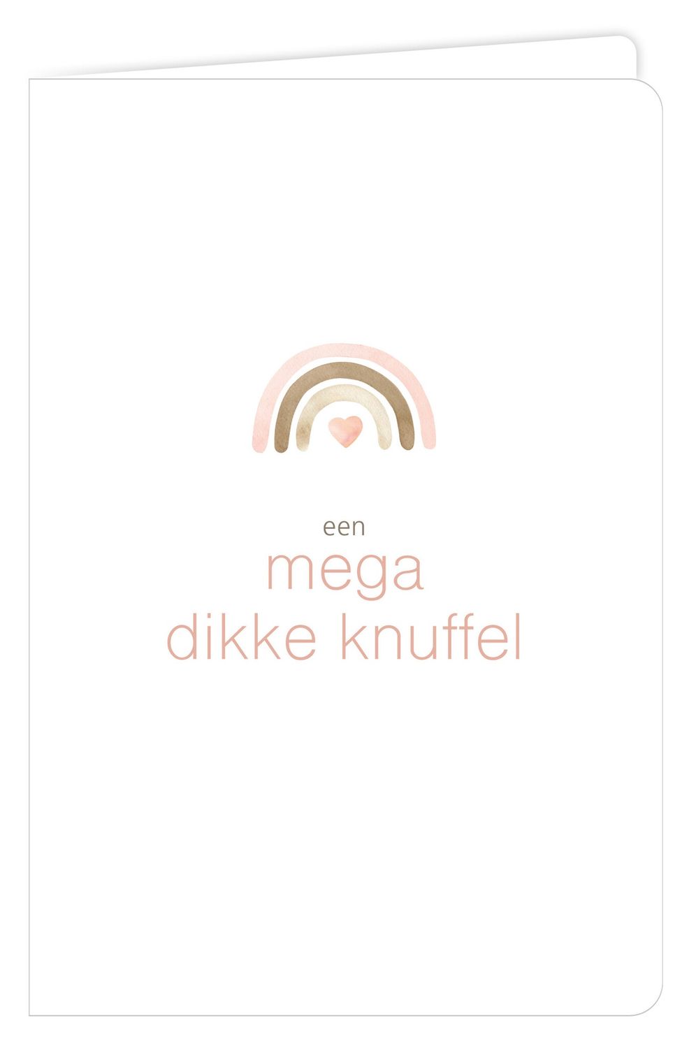 Wenskaart - Water - Mega Dikke Knuffel