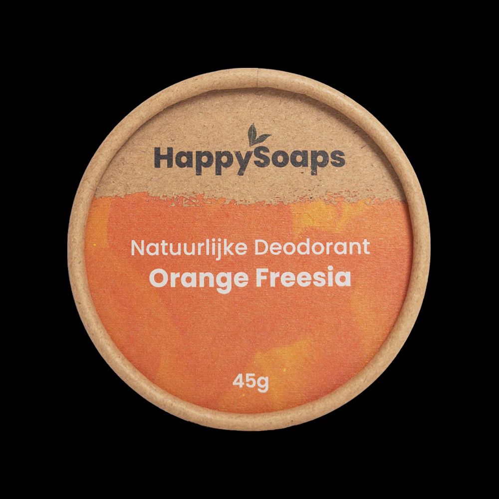 Happy Soaps - Natuurlijke Deodorant – Orange Freesia
