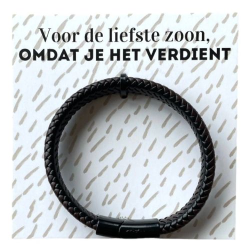 Heren Armband – Liefste Zoon