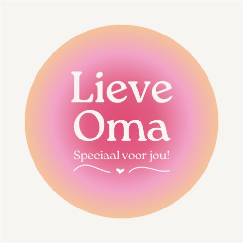 Vivir Sfeer - Een berichtje in een SFEERlichtje - Lieve Oma