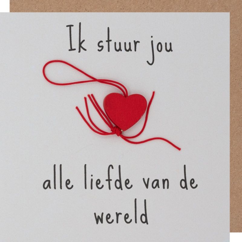 Wenskaart - Liefde Van De Wereld