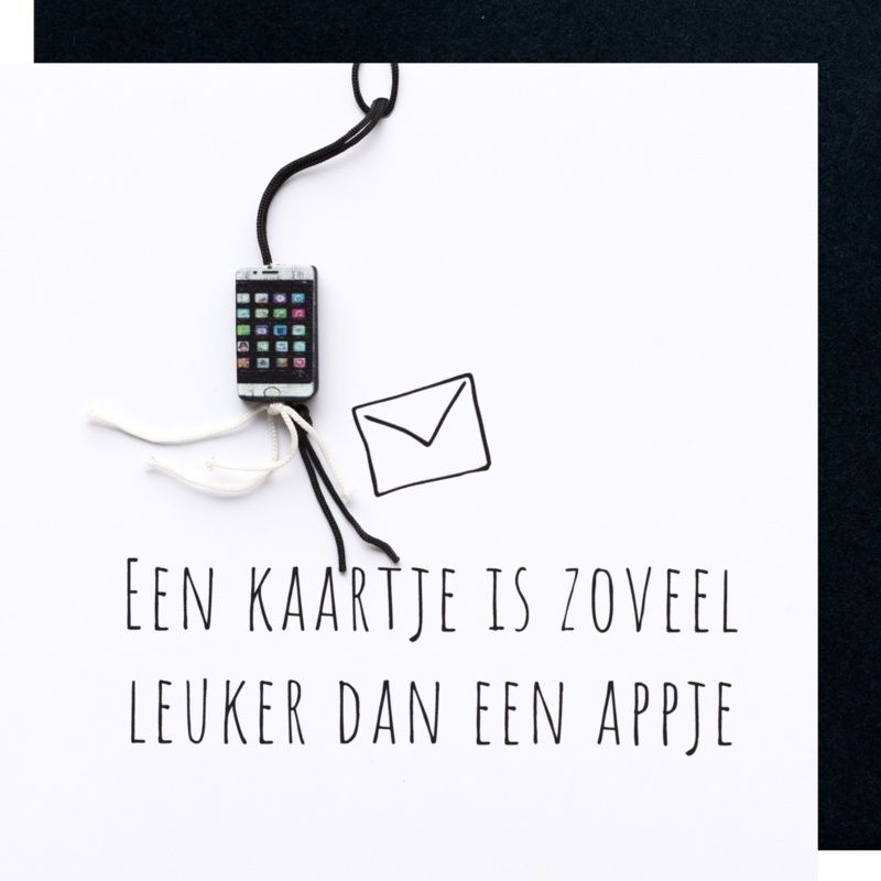 Wenskaart - Appje