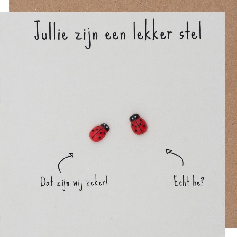 Wenskaart - Lekker Stel