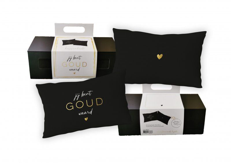 9. Kussen - Goud waard