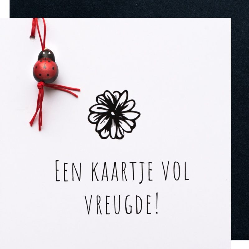 Wenskaart - Vreugde