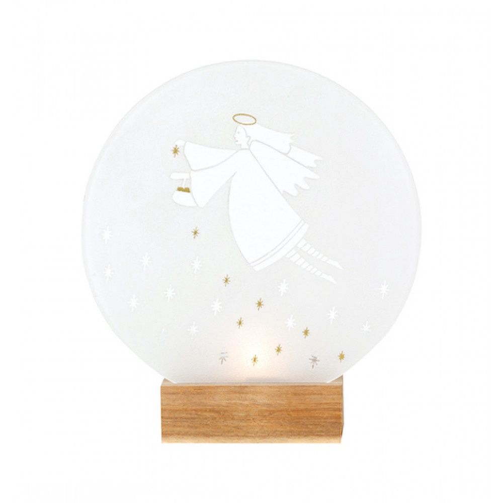 Räder - Glass poetry light. Angel