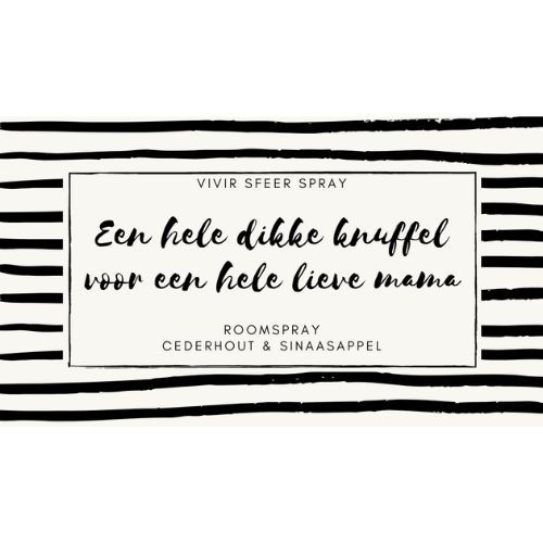 Vivir Sfeer - Roomspray - Dikke Knuffel Lieve Mama