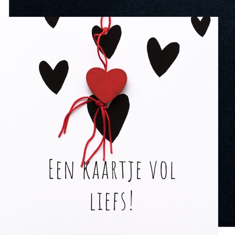 Wenskaart - Kaartje Vol Liefs