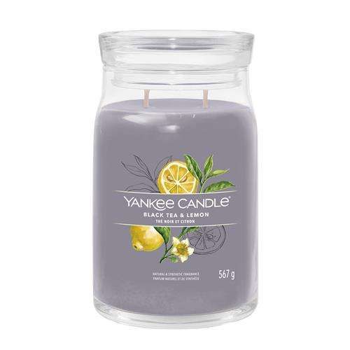 Yankee Candle - Black Tea &amp; Lemon - L