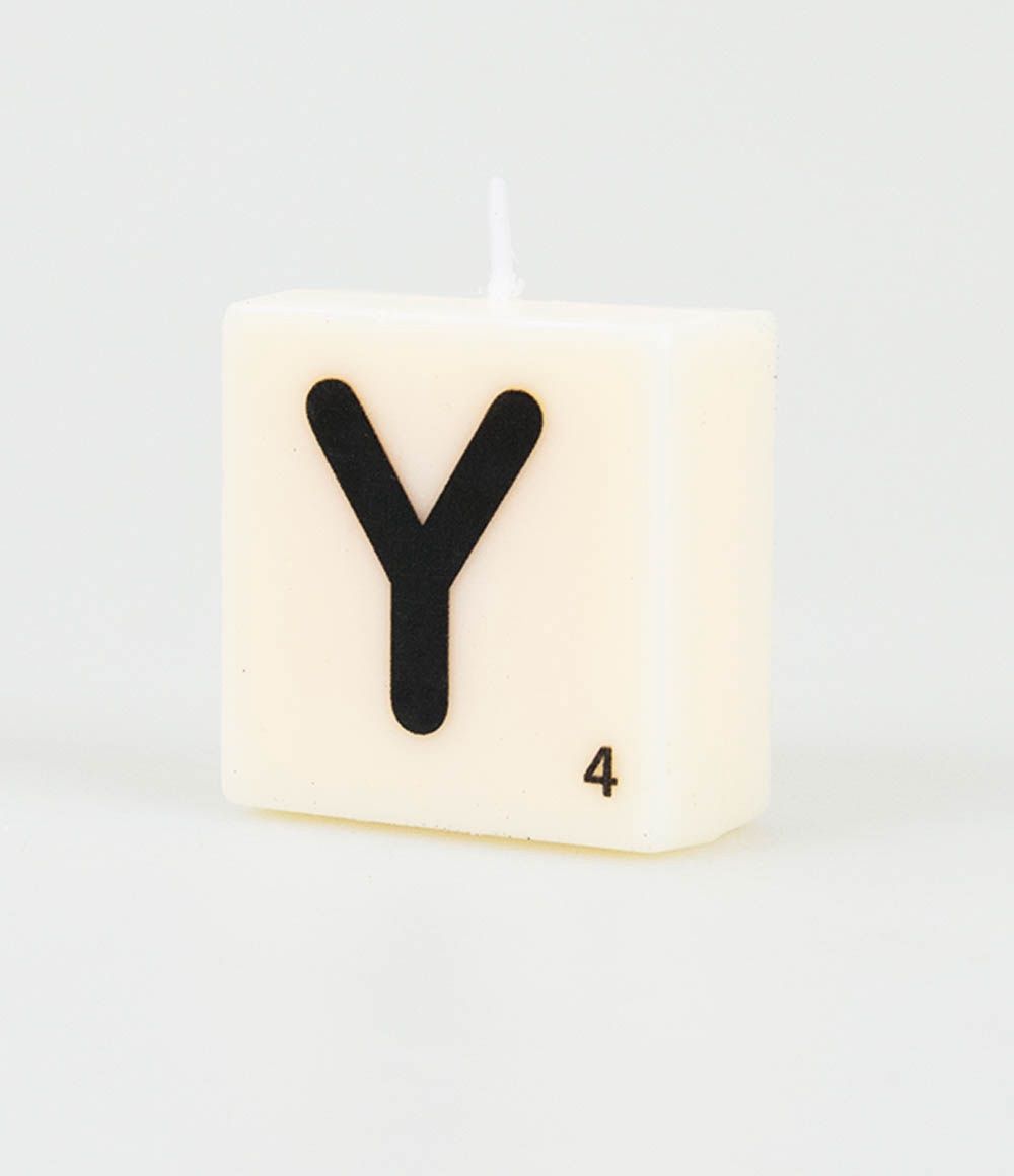 Letter kaarsje – Y