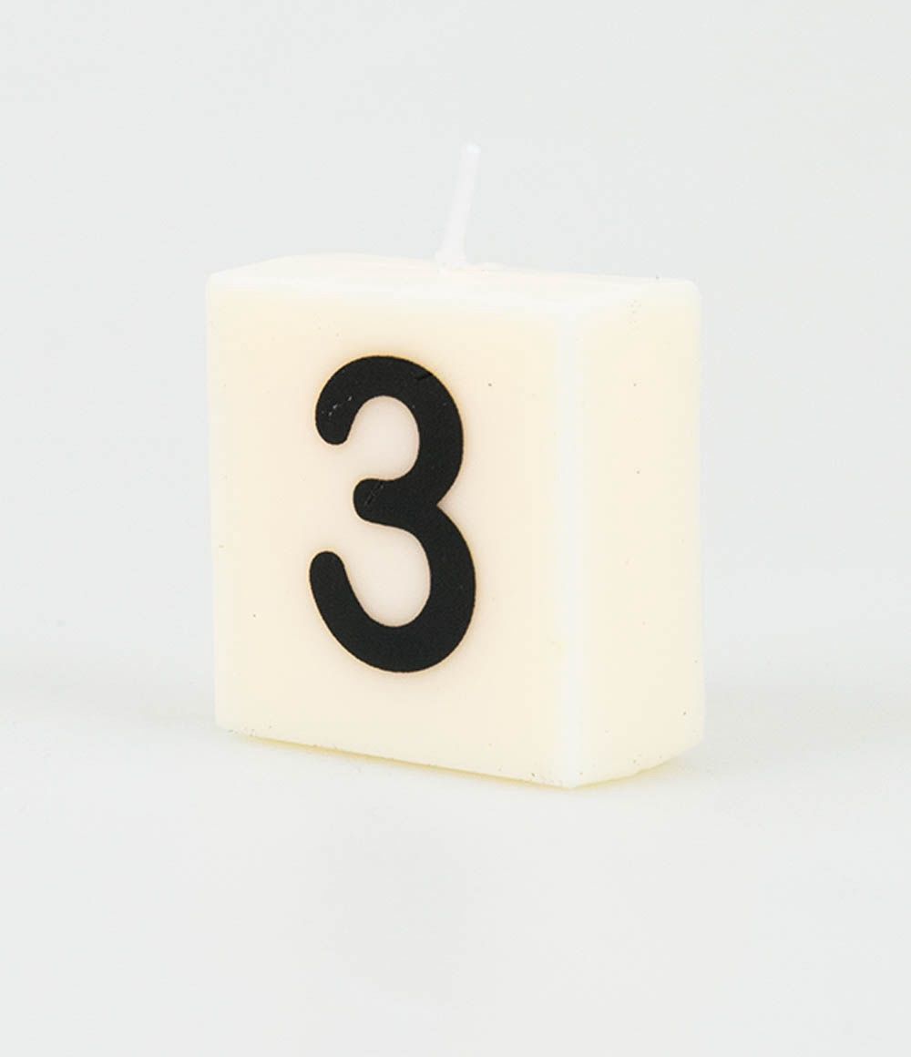 Letter kaarsje – 3