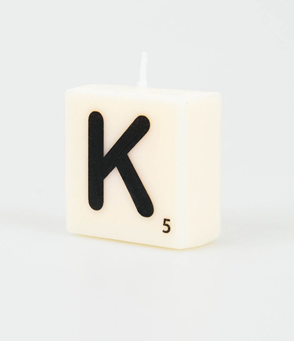 Letter kaarsje – K