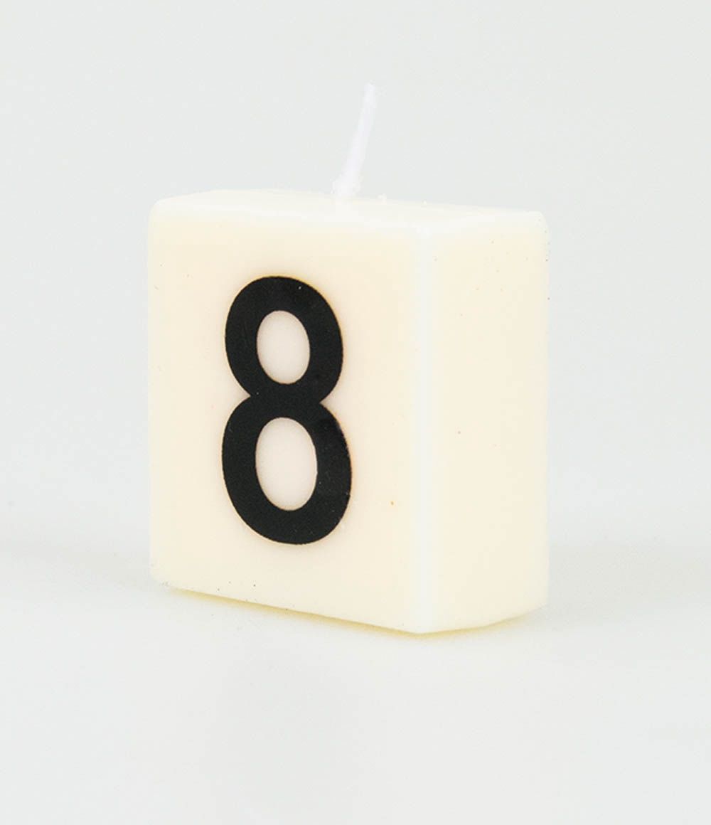 Letter kaarsje – 8