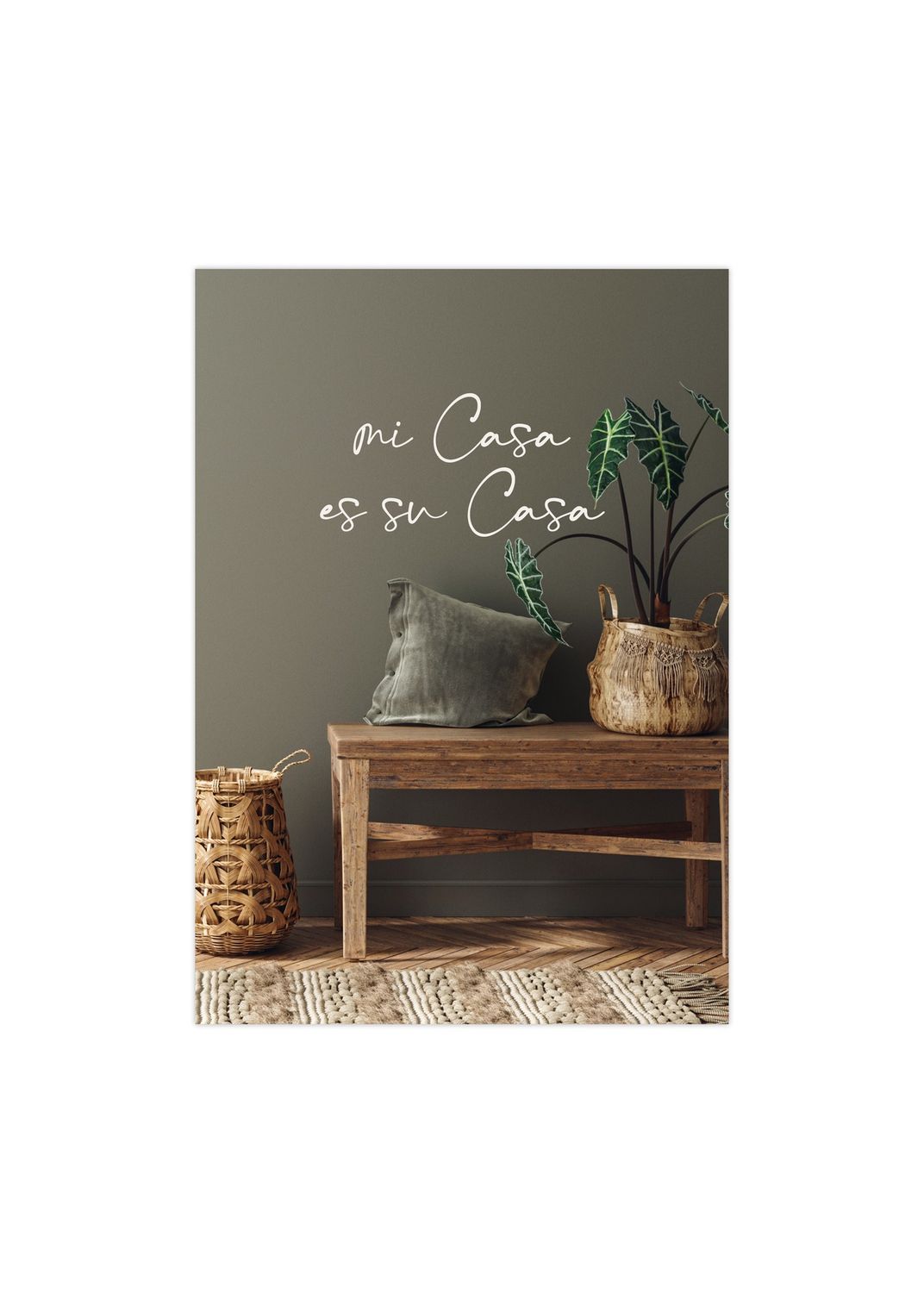 Poster - A5 - Mi Casa es su Casa