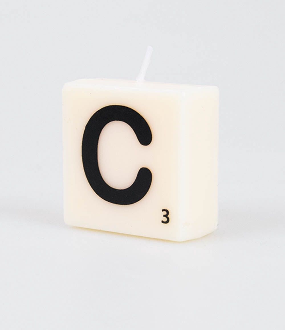 Letter kaarsje – C