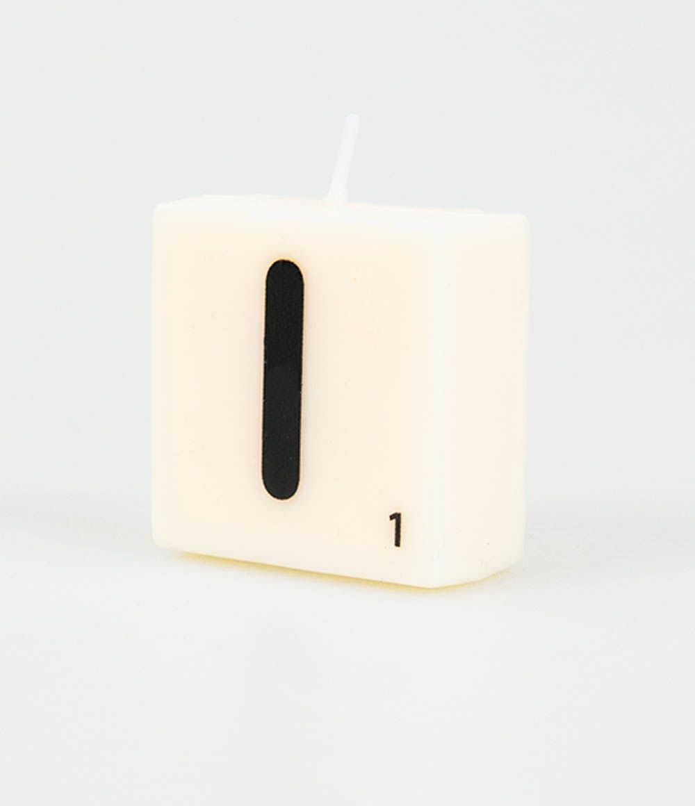 Letter kaarsje – I
