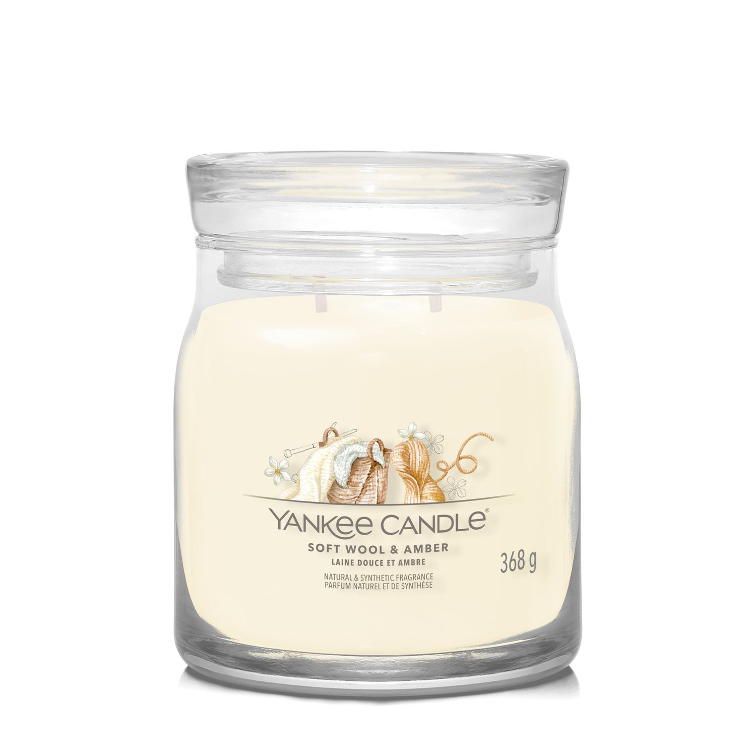 Yankee Candle - Soft Wool &amp; Amber - M