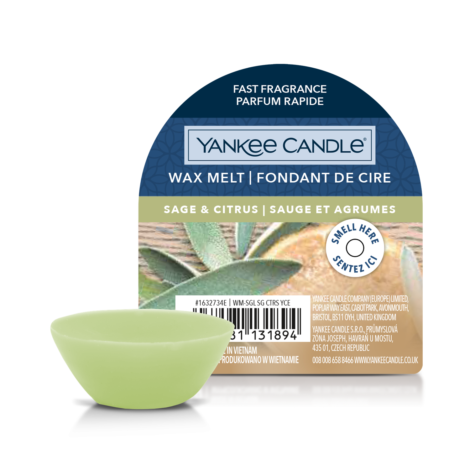 Yankee Candle - Sage &amp; Citrus - Wax Melt