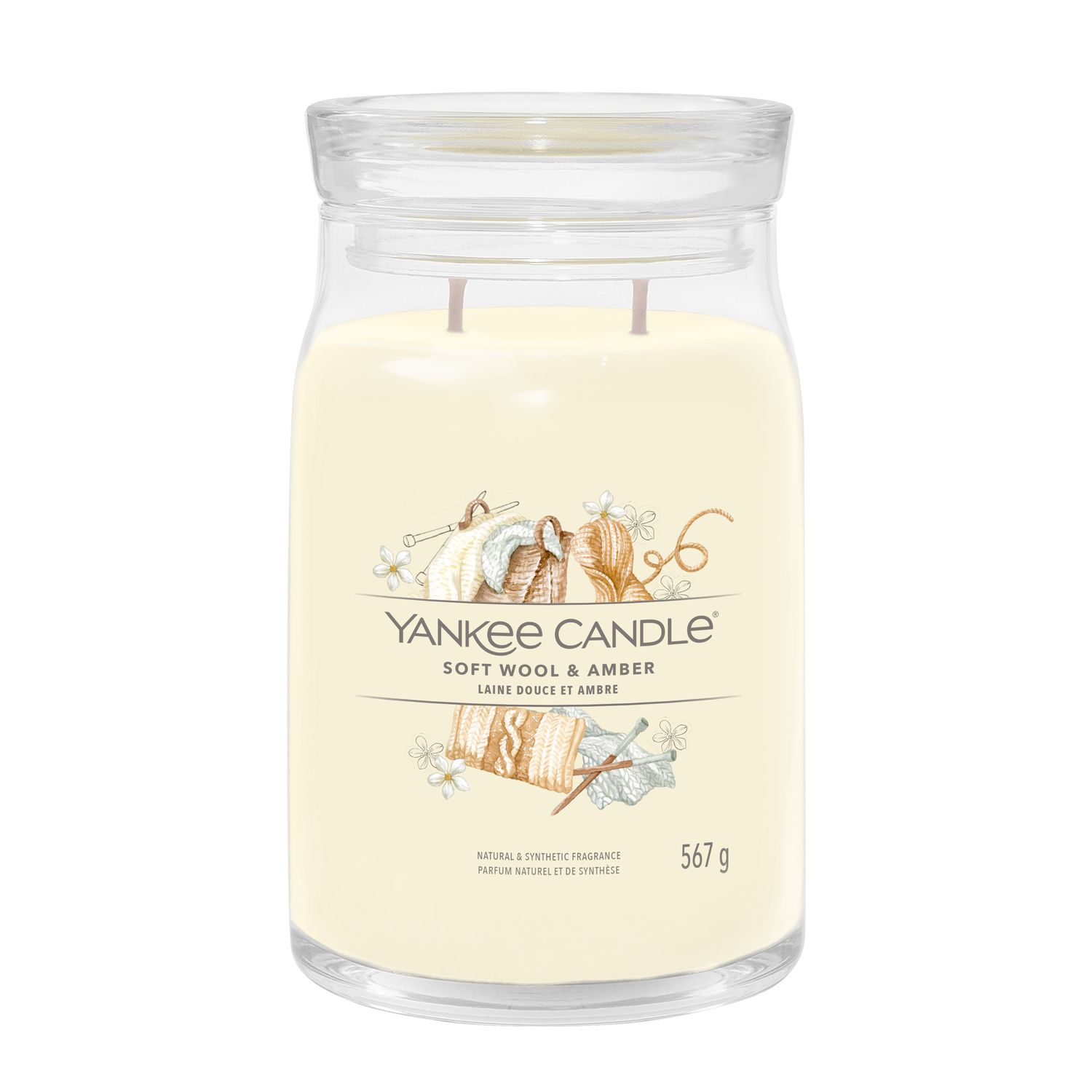 Yankee Candle - Soft Wool &amp; Amber - L