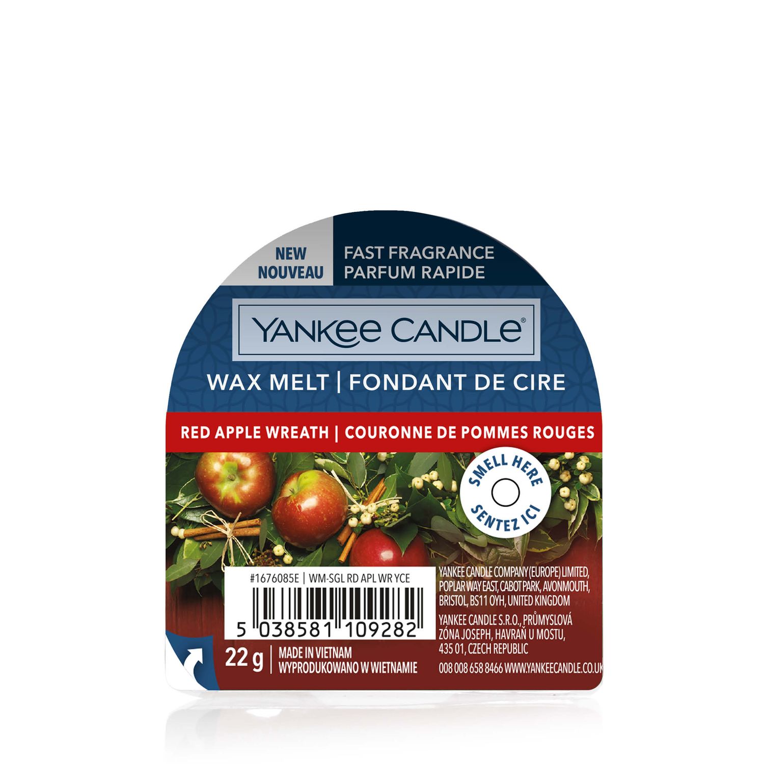 Yankee Candle - Red Apple Wreath - Wax Melt