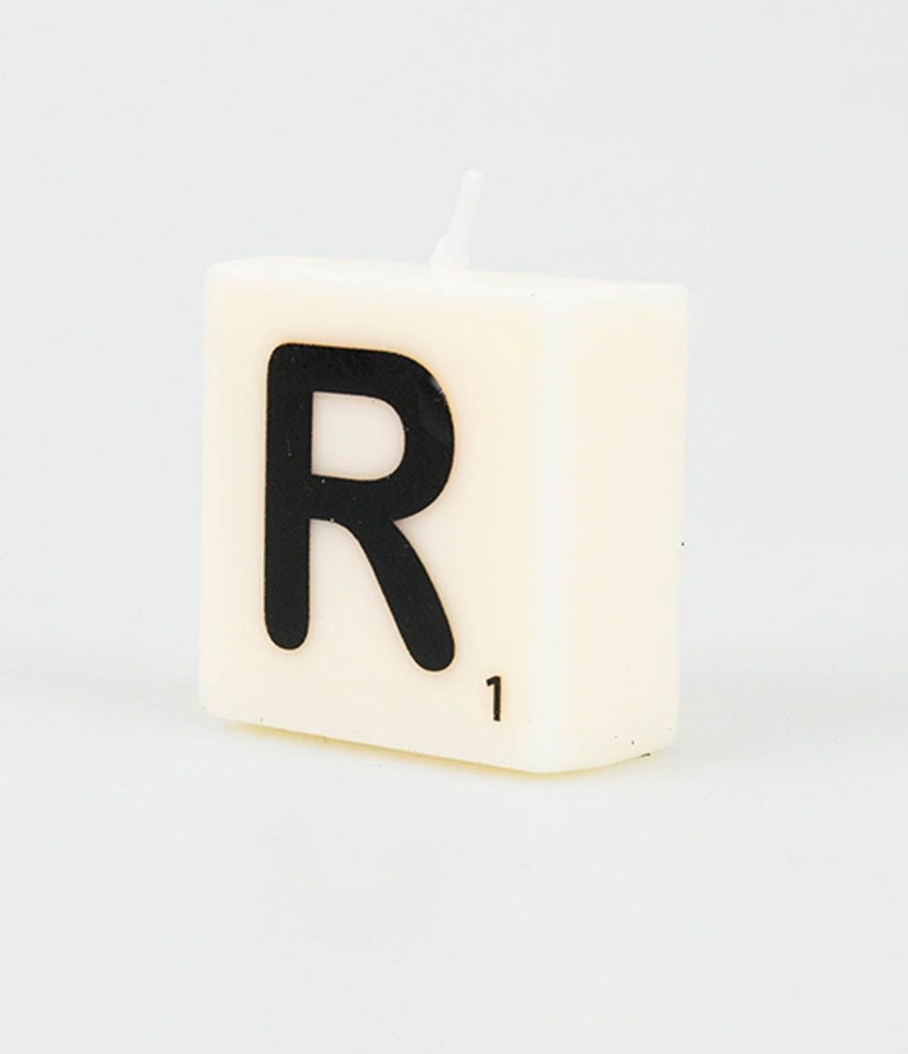Letter kaarsje – R