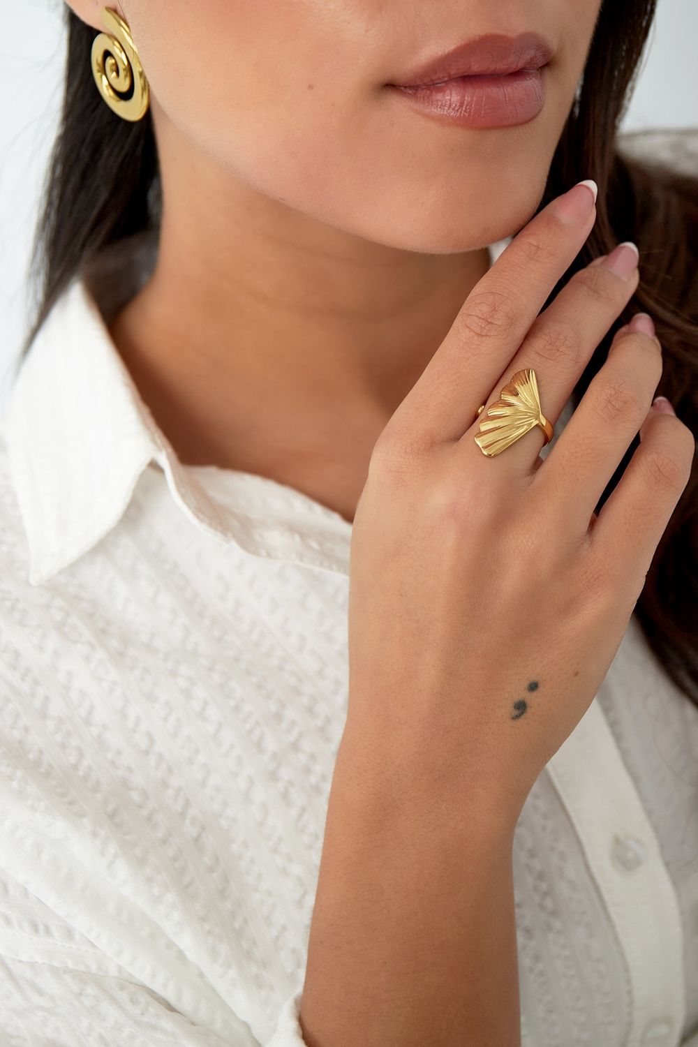 Ring sea side - Zilver