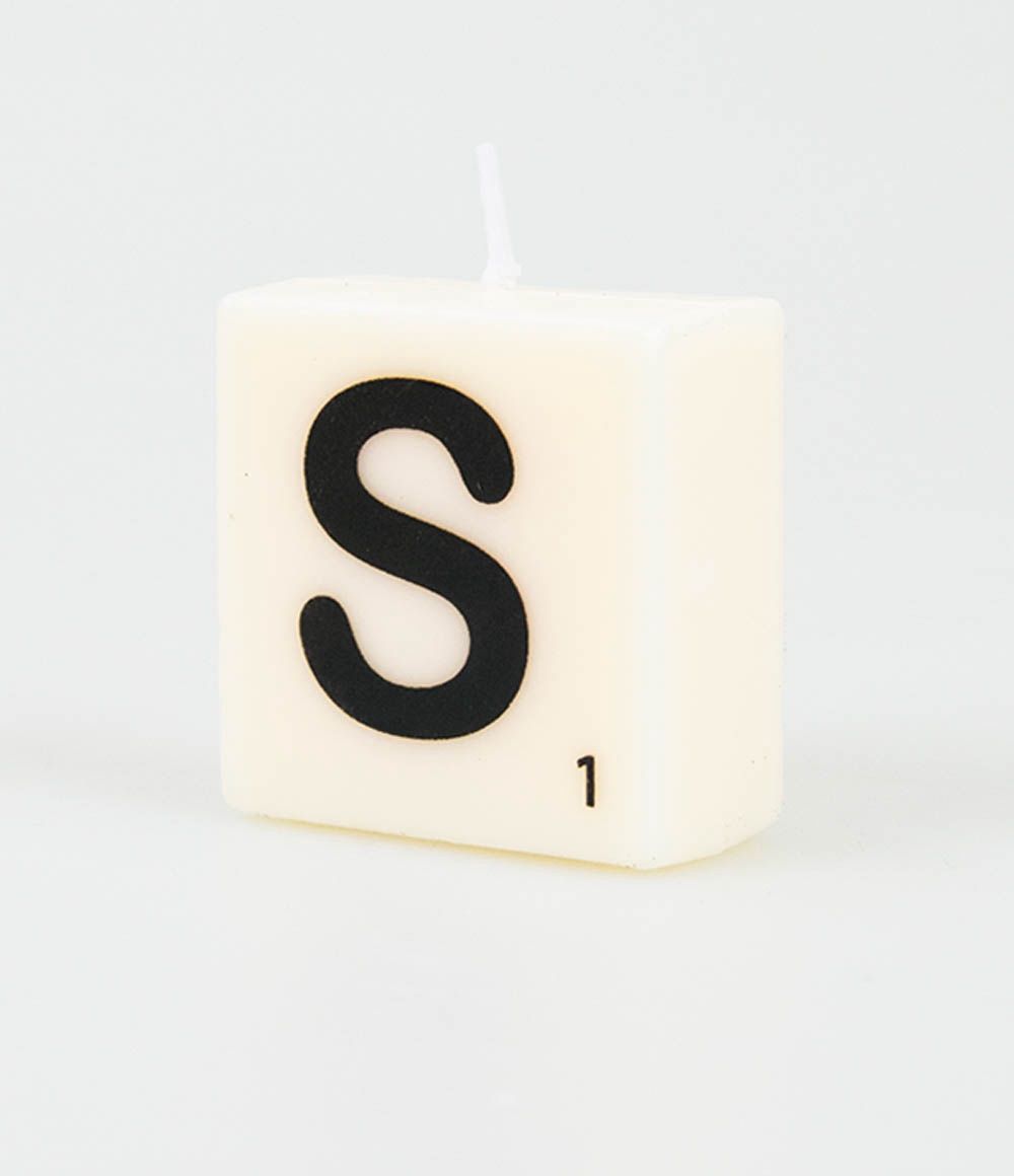 Letter kaarsje – S